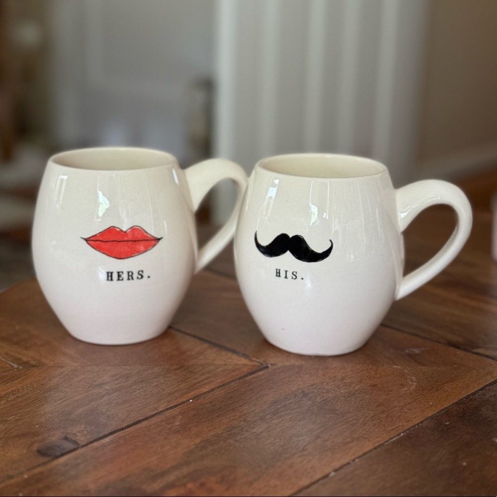 Pair of “His and Hers” Mugs